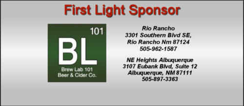Brew Lab 101 First Light Sponsor Level 5 864x376