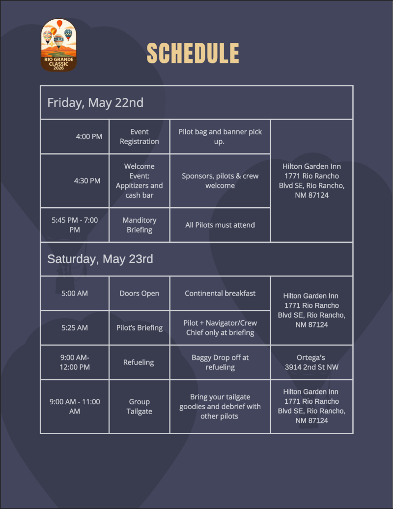 Event Schedule vers 1.2 2026 pg1